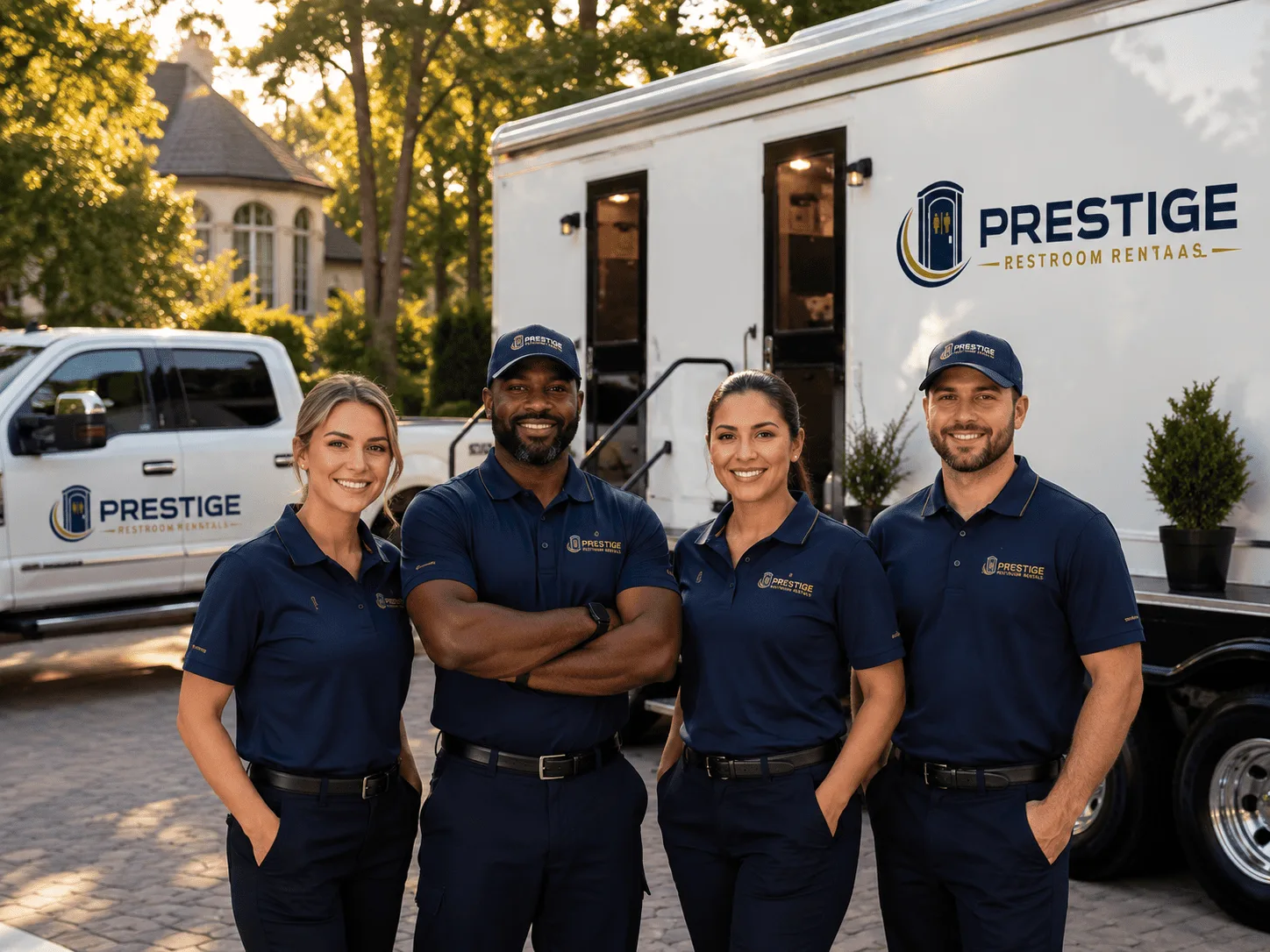Trusted Luxury Portable Restrooms company in Colbert, OK